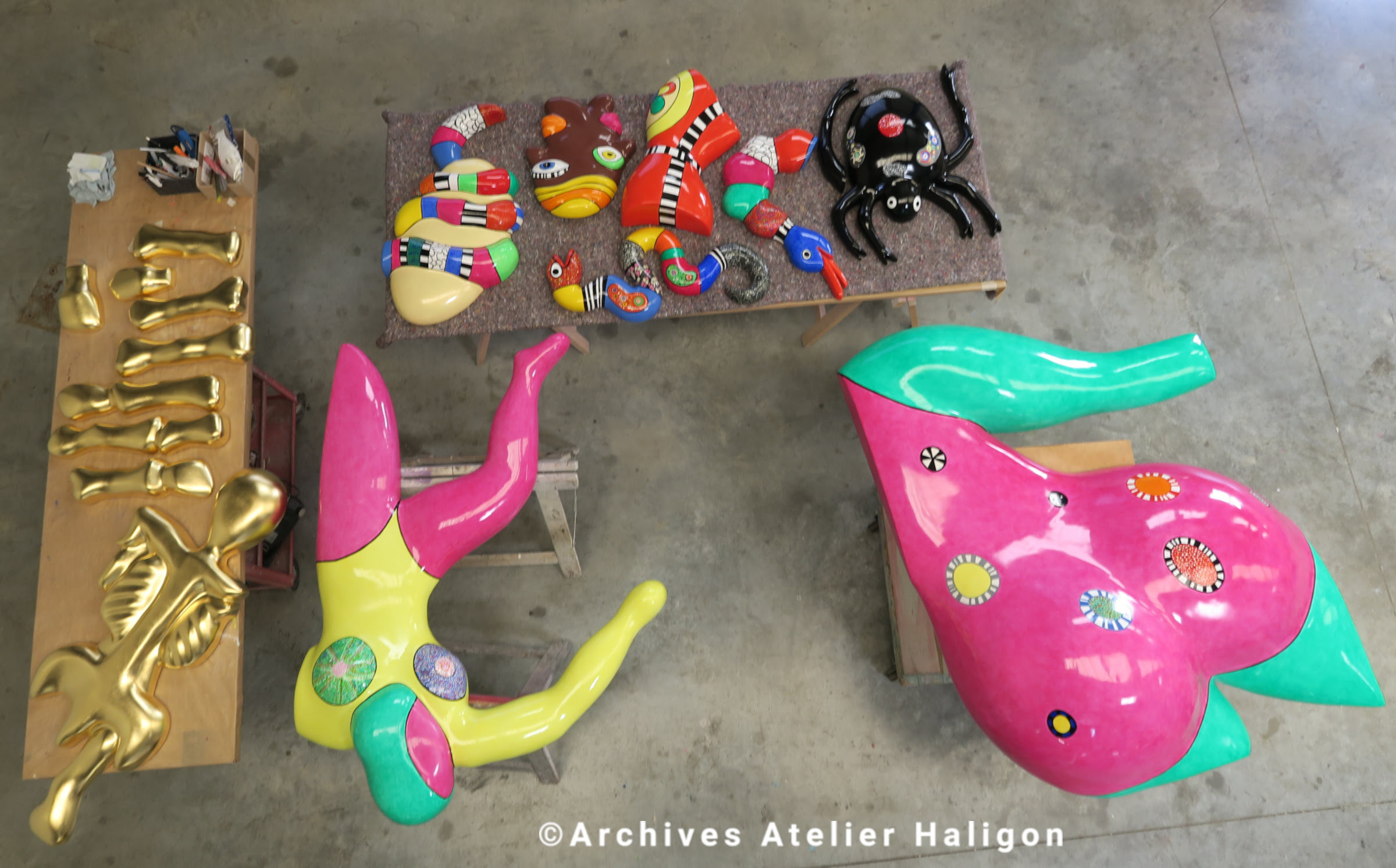 Restauration "Die Grotte" de Niki de Saint Phalle - Hanovre