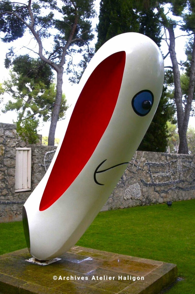Restauration personnage Joan Miró